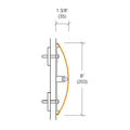 2126 Wallguard, 8" High