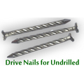 2335 Chrome Plated Drive Nails for Undrilled Installation