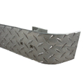 CRASH RAIL ALUMINUM DIAMOND PLATE 2183C