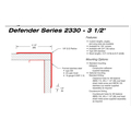 Stainless Steel Corner Guards 3.5" Wings