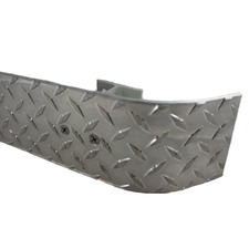 CRASH RAIL ALUMINUM DIAMOND PLATE 2183C