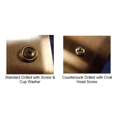 drilling options for stainless with hardware